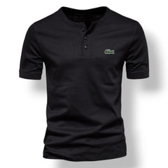 BLACK Lac Henley T-Shirt!