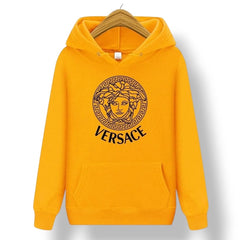 Yellow Pull Over Hoodie!