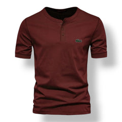 Maroon Lac Henley T-Shirt!