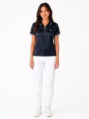 Black Selena Gomez Burberry Zipper Polo!