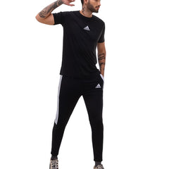 Full Black Adidas Shirt+Trouser Track Suit!!