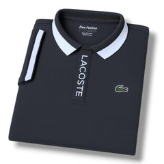 Black Color Lacoste Polo BP!