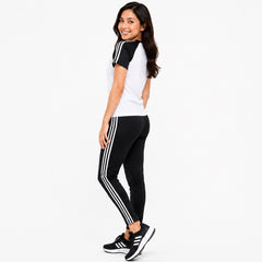White & Black Adidas Shirt+Trouser Track Suit!
