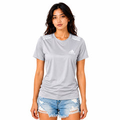Grey Adidas Women's Drifit T-Shirt!