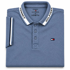 Grey Color Tommy Polo T-Shirts!