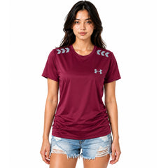 Maroon Under Armour Women's Drifit T-Shirt!