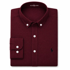 Maroon R Lauren Formal Shirt!