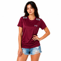 Maroon Under Armour Women's Drifit T-Shirt!