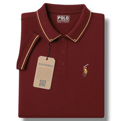 Maroon Color Pony Polo T-Shirt!