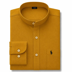 Mustard R Lauren Casual Collar Shirt!