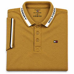 Mustard Color Tommy Polo T-Shirt!