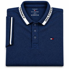 Blue Color Tommy Polo T-Shirt!