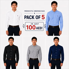 Pack of 5 Ralph Lauren Formal Shirts!