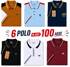 Sale! Pack of 6 Branded Polo T-Shirts!