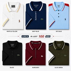 Sale! Pack of 6 Branded Polo T-Shirts!! 003
