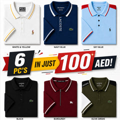 Sale! Pack of 6 Branded Polo T-Shirts!! 002