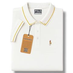 White Color Pony Polo T-Shirt!