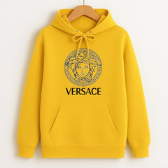 Yellow Pull Over Hoodie!