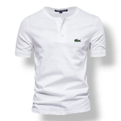 White Lac Henley T-Shirt!