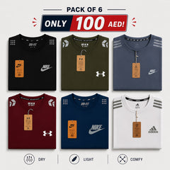 Pack of 6 Drifit T-Shirts!