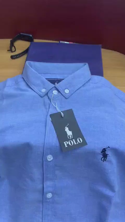 Sky Blue R Lauren Formal Shirt!