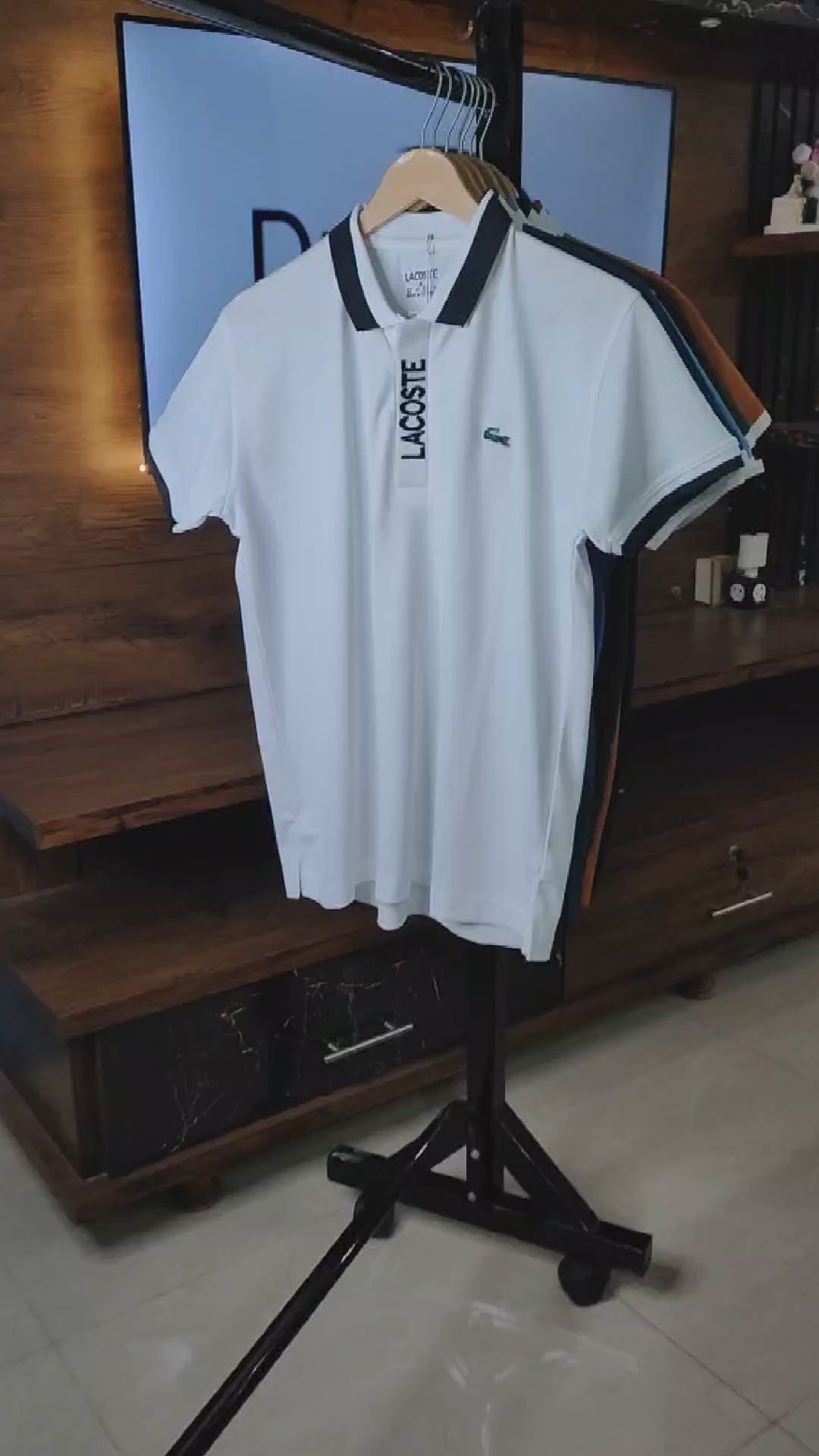 Zinc Blue Color Lacoste Polo BP!